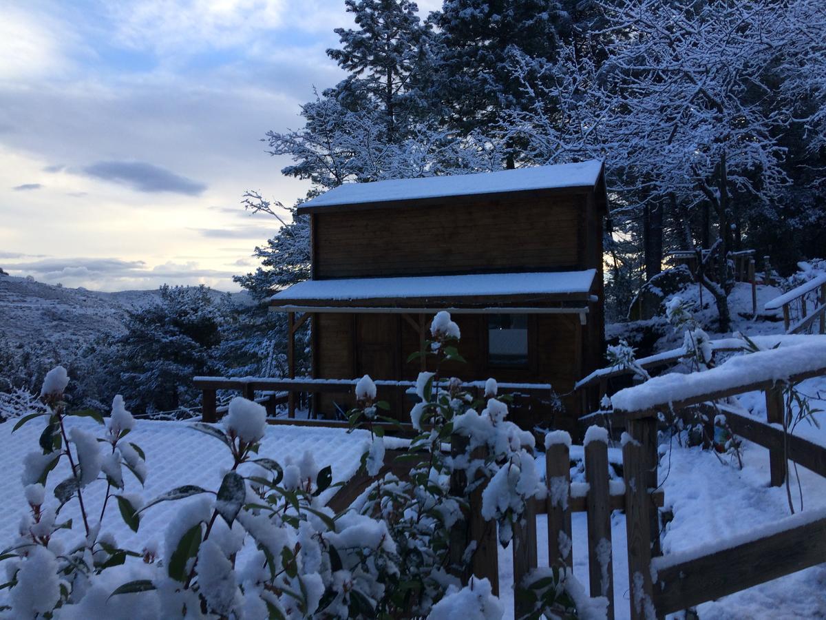Gites Les Chalets Vezzani Spa Exterior photo