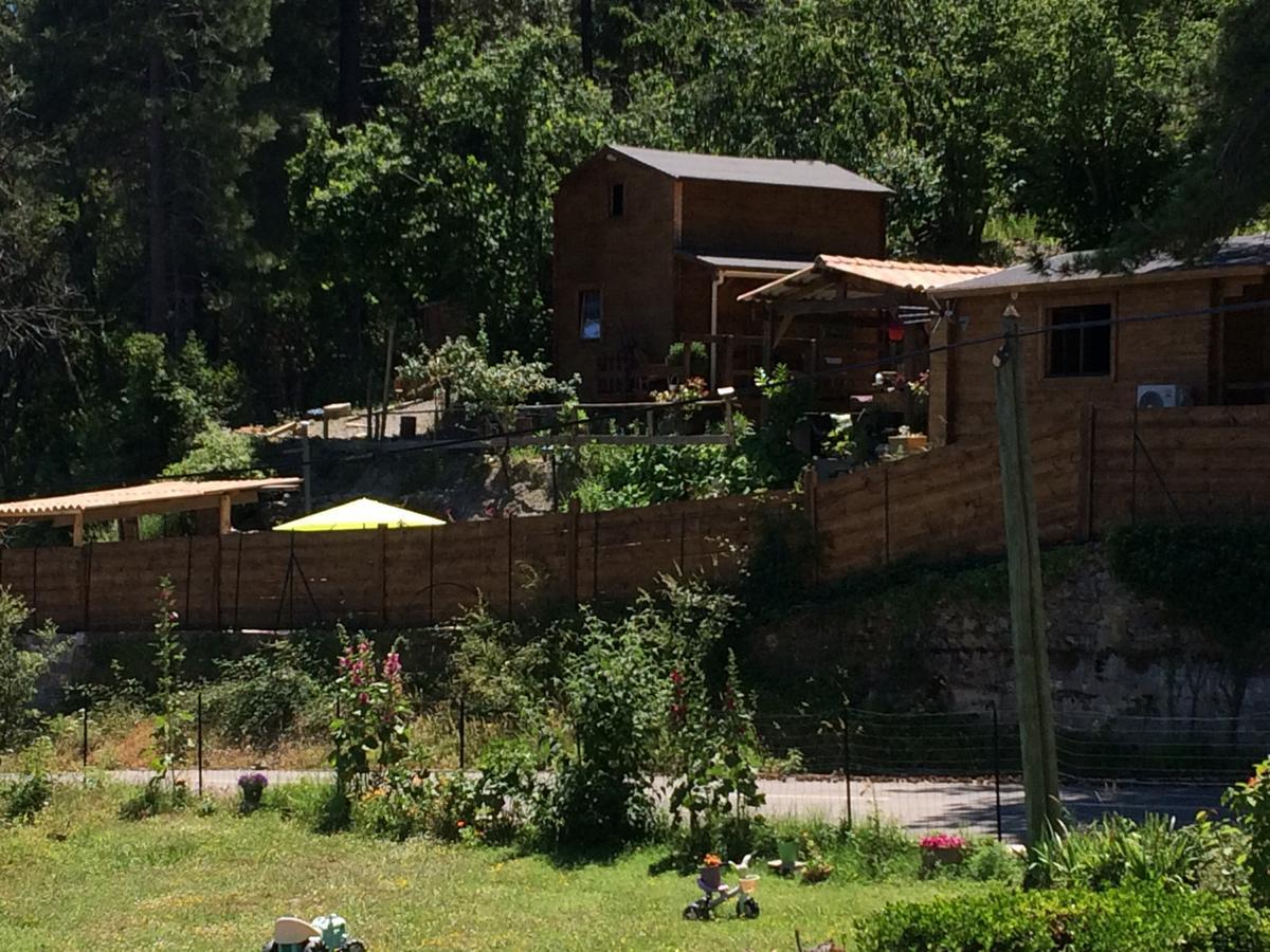 Gites Les Chalets Vezzani Spa Exterior photo